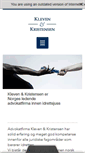Mobile Screenshot of kleven-kristensen.no